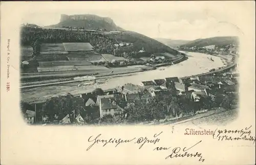 Koenigstein Saechsische Schweiz Lilienstein x