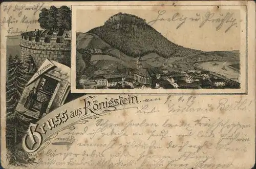 Koenigstein Saechsische Schweiz  x