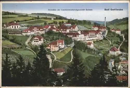Bad Gottleuba-Berggiesshuebel Heilstaette LVA Sachsen x