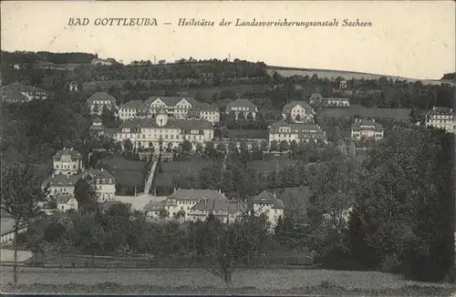 Bad Gottleuba-Berggiesshuebel Heilstaette LVA Sachsen x