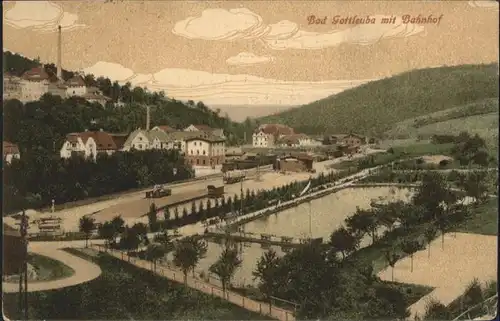 Bad Gottleuba-Berggiesshuebel Bad Gottleuba-Berggiesshuebel Bahnhof Sachsen x / Bad Gottleuba-Berggiesshuebel /Saechsische Schweiz-Osterzgebirge LKR