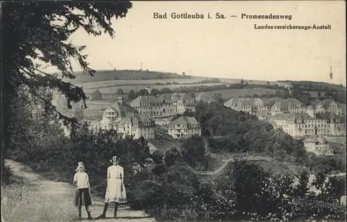 Bad Gottleuba-Berggiesshuebel Promenadenweg LVA Sachsen x
