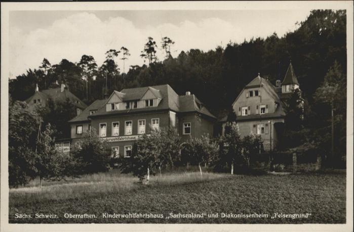 Rathen Kinderwohlfahrtshaus Sachsenland Diakonissenheim