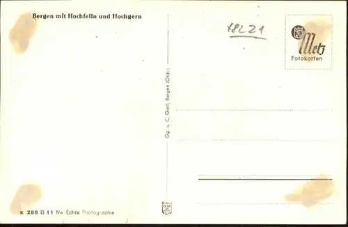 Bergen Chiemgau Bergen Chiemgau  * / Bergen /Traunstein LKR