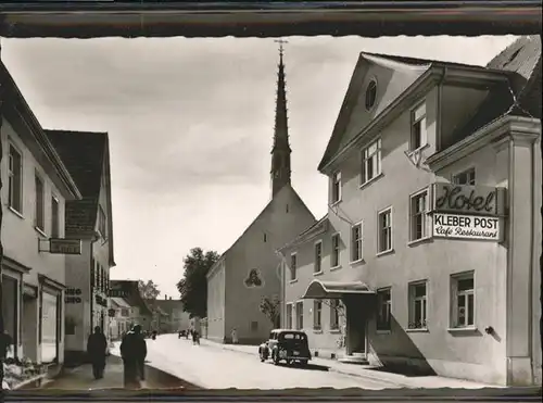 Saulgau Hauptstrasse Hotel Kleber Post