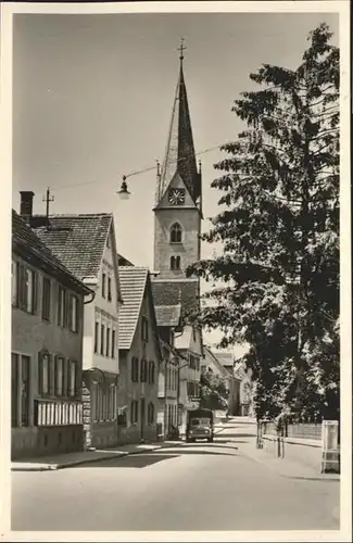 Saulgau Schuetzenstrasse Kirche 