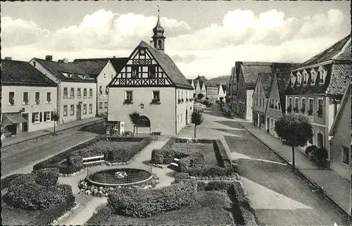 Pegnitz Marktplatz Rathaus