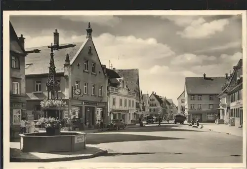 Saulgau Brunnen Hauptstrasse 