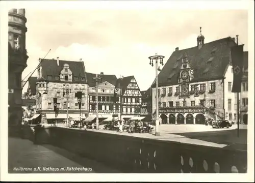 Heilbronn Neckar Rathaus Kaetchenhaus
