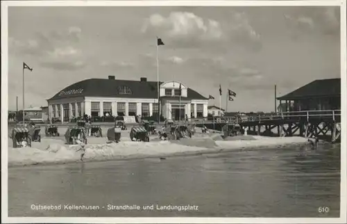 Kellenhusen Ostsee Strandhalle Landungsplatz