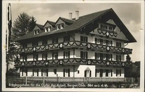 Bergen Chiemgau Erholungsheim Opfer der Arbeit / Bergen /Traunstein LKR