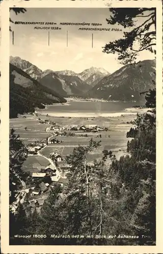 Achensee Maurach 