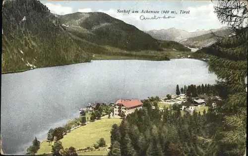 Achensee Seehof Tirol