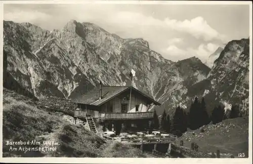 Achensee Baerenbad Alm