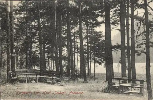 Achensee Parkpartie Hotel Seehof