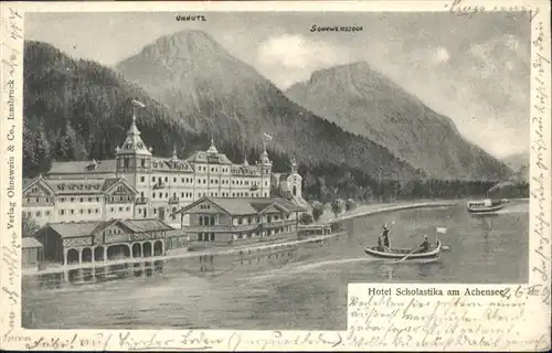 Achensee Hotel Scholoastika Boot