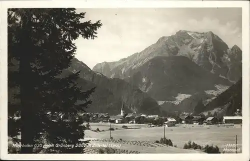 Mayrhofen Gruenberg Zillertal