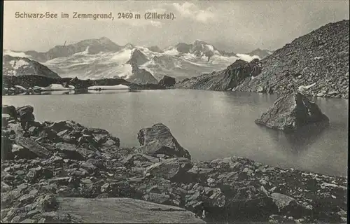 Mayrhofen Schwarzsee Zemmgrund Zillertal