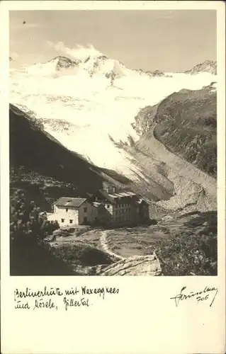 Mayrhofen Berlinerhuette Zillertal