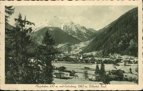 Mayrhofen Gruenberg Zillertal