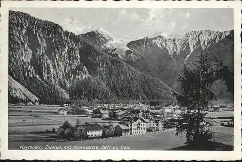 Mayrhofen Zillertal Ahornspitze