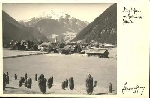 Mayrhofen Gruenberg Zillertal