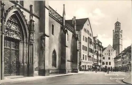 Ravensburg Wuerttemberg Kirchstrasse