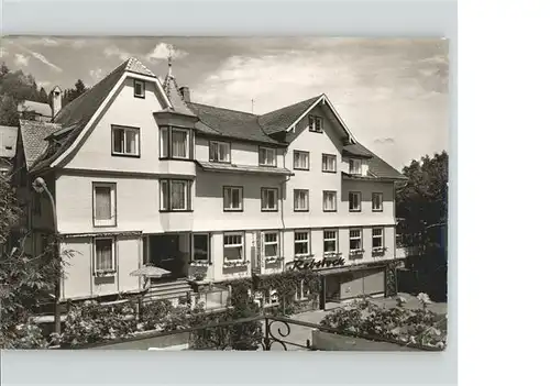 Schonach Schwarzwald Hotel Pension Rebstock