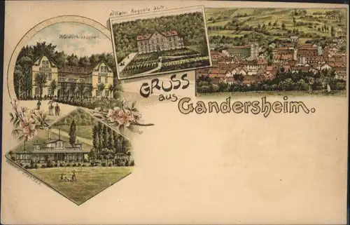 Bad Gandersheim Waldschloss Wilhelm Augusta Stift *