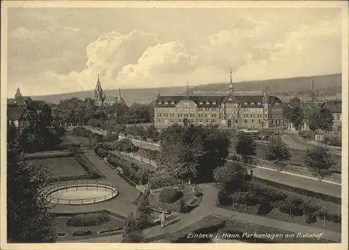 Einbeck Bahnhof Park *