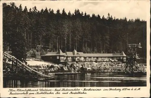Hahnenklee-Bockswiese Badeanstalt Rodelbahn *