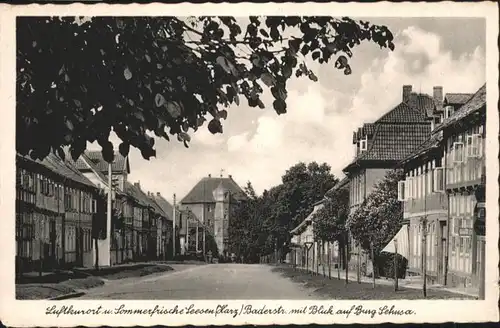 Seesen Harz Seesen Baderstrasse Burg Sehusa * / Seesen /Goslar LKR