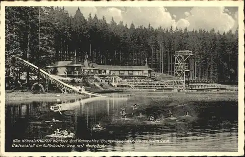 Hahnenklee-Bockswiese Badeanstalt Rodelbahn *