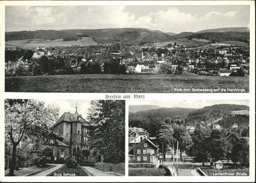 Seesen Harz Seesen Burg Sehusa Lautenthaler Strasse * / Seesen /Goslar LKR