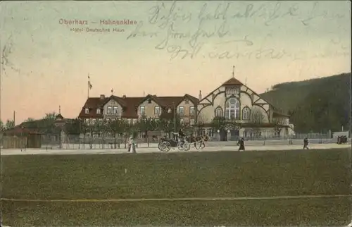 Hahnenklee-Bockswiese Harz Hahnenklee-Bockswiese Hotel Deutsches Haus x / Goslar /Goslar LKR