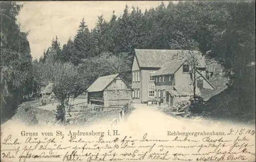 St Andreasberg Rehbergergrabenhaus x