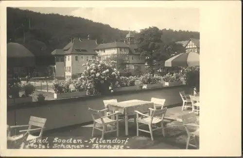 Bad Sooden-Allendorf Bad Sooden-Allendorf Hotel Schaper Terrasse * / Bad Sooden-Allendorf /Werra-Meissner-Kreis LKR