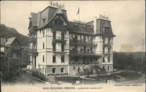 Bad Sooden-Allendorf Bad Sooden-Allendorf Werra Hotel Gundlach * / Bad Sooden-Allendorf /Werra-Meissner-Kreis LKR