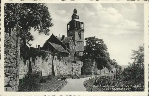 Bad Sooden-Allendorf Werra Stadtmauer *