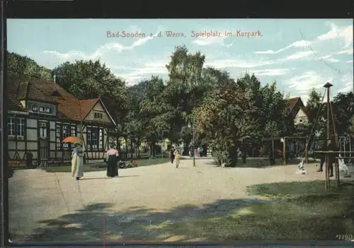Bad Sooden-Allendorf Werra Spielplatz Kurpark *