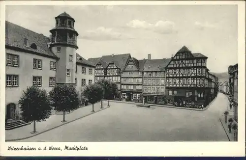 Witzenhausen Werra Marktplatz *