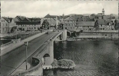 Witzenhausen Werratal Werrabruecke *