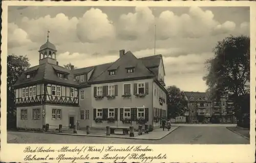 Bad Sooden-Allendorf Werra Kurviertel Salzamt Pfennigstube Landgraf Philippsplatz x