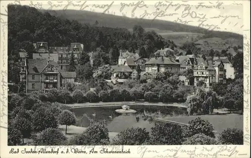 Bad Sooden-Allendorf Werra Schwanenteich x