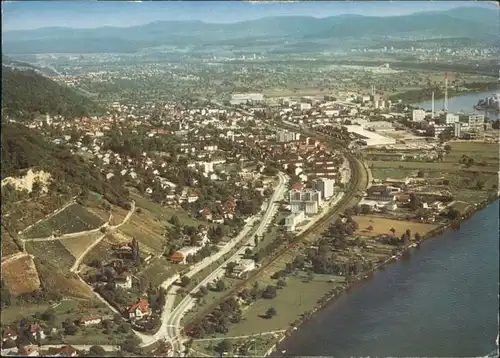 Grenzach-Wyhlen Baden Fliegeraufnahme x