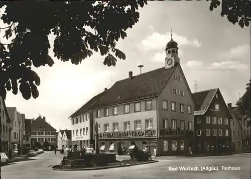 Bad Wurzach Allgaeu Rathaus *
