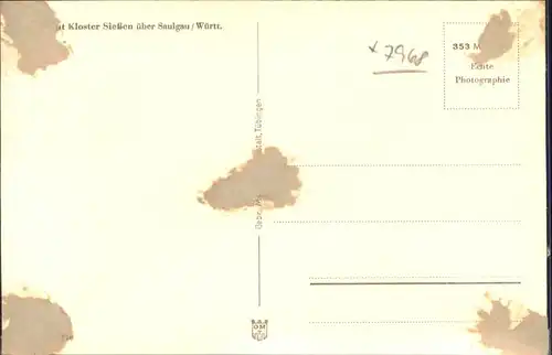 Saulgau Wuerttemberg Kloster Siessen *