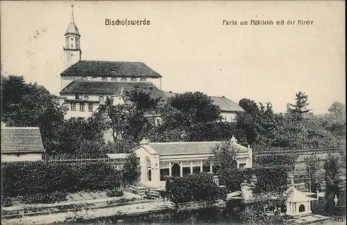 Bischofswerda Muehlteich Kirche  x