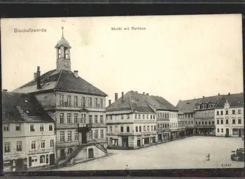 Bischofswerda Markt Rathaus  x