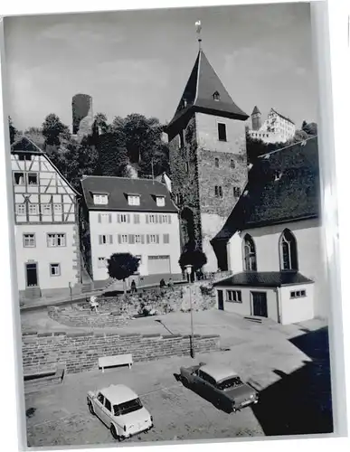 Hirschhorn Neckar Hirschhorn Marktplatz Schloss * / Hirschhorn (Neckar) /Bergstrasse LKR